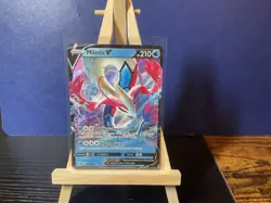 Pokemon Milotic V Swsh02: Rebel Clash Ultra Rare 043/192 210 HP Holo Card - Image 1