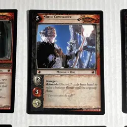 Decipher Lord of the Rings TCG Siege of Gondor Orc Rare 12 Card Lot - Image 3