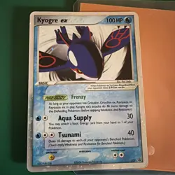 Kyogre ex - 037 (EX Collector's Tins) holo rare Pokemon card - Image 1