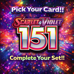 Pokemon Scarlet & Violet 151 - PICK YOUR CARD! - Holo & Reverse Holos - NM - Image 1