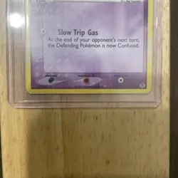 Gastly 63/112 Reverse Holo EX FireRed & LeafGreen Pokemon Card - Image 3