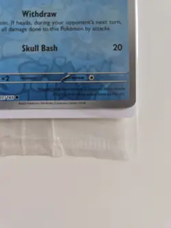 Pokemon TCG Squirtle Stamped Holo Promo Card 007/165 Pokemon Center Sealed - Image 4
