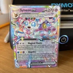 Pokemon TCG Sylveon EX Prismatic Evolutions Double Rare Holo Card 41/131 NM/Mint - Image 1