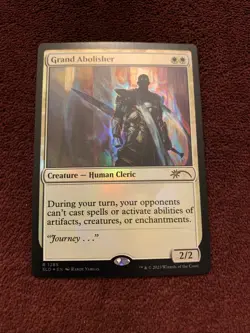 Grand Abolisher Secret Lair Drop Foil 1285 NM+ Unplayed MTG Magic Card - Image 1