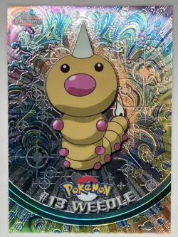 Weedle NM 13 Pokemon Topps Chrome Card - Image 1