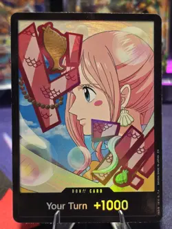 DON!! Card (Shirahoshi) Premium Booster -The Best- Vol. 2 Foil - Image 1