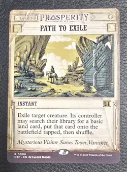Outlaws of Thunder Junction: Breaking News #6 Path to Exile MTG Regular Magic - Image 1
