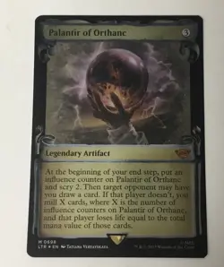 Palantir of Orthanc (Showcase Scrolls) Universes Beyond: the Lord of the Rings: - Image 1