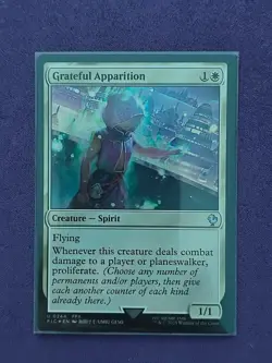 Grateful Apparition Surge Foil 244 MTG Final Fantasy FIC NM - Image 1