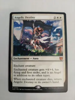 Angelic Destiny Commander: Wilds of Eldraine Regular - Image 1