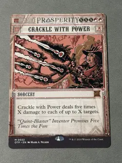 Crackle with Power - NM - OTJ : Breaking News - MTG - Image 1