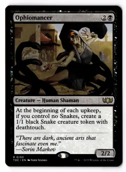 Ophiomancer 193 Commander: Tarkir: Dragonstorm Normal NM - Image 1