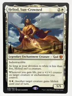 Heliod, Sun-Crowned NM Theros Beyond Death 018/254 MTG Regular - Image 1