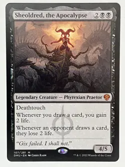 Sheoldred, the Apocalypse NM Dominaria United 107/281 MTG Regular - Image 1
