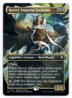 Derevi, Empyrial Tactician NM Borderless Commander: Bloomburrow 0087 MTG Regular - Image 1