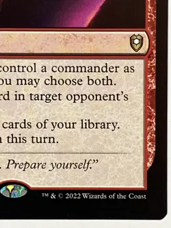 Jeska's Will NM Commander Legends: Battle for Baldur Gate 799 MTG Regular - Image 4