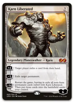 Karn Liberated #5 (NM) Ultimate Masters UMA Magic MTG - Image 1