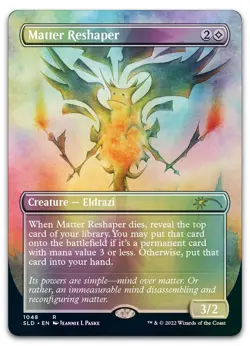 Matter Reshaper (Borderless) #1048 (Foil) (NM) Secret Lair Drop SLD Magic MTG - Image 1