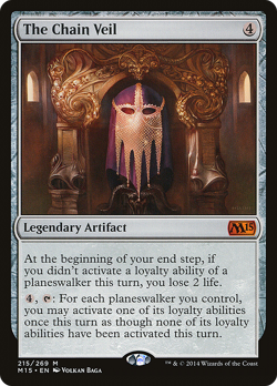 The Chain Veil #215 (MP) Magic 2015 M15 Magic MTG - Image 1