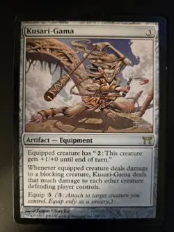 Kusari-Gama NM Champions of Kamigawa MTG FREE SHIPPING - Image 1