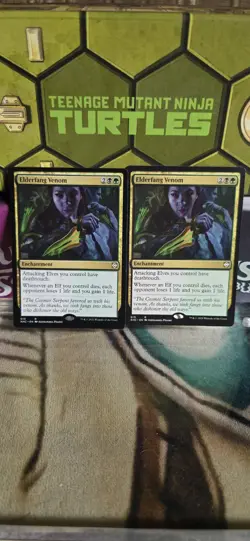 X2-Mtg-Elderfang Venom -Commander: Kaldheim- Regular - Image 1
