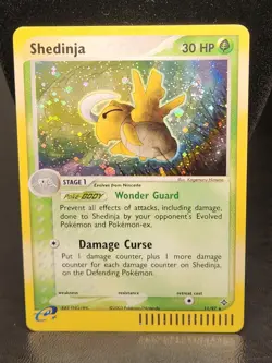 Shedinja 11/97 Dragon Holo SWIRL E READER rare Pokemon VINTAGE - Image 1