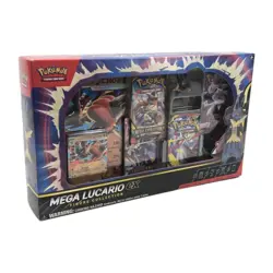 Pokemon TCG Mega Lucario ex Premium Figure Collection Box Factory Sealed - Image 1