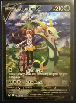 Pokemon Serperior V TG13/TG30 NM | Silver Tempest | Trainer Gallery - Image 1