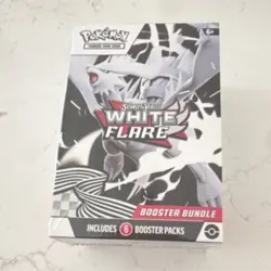 Pokemon Scarlet & Violet—White Flare Booster Bundle Box Reshiram English 2025 - Image 1