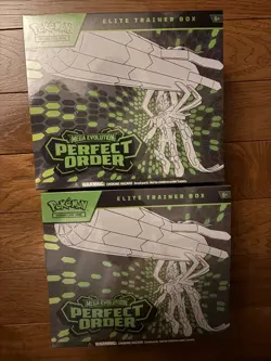 Pokemon Perfect Order Elite Trainer Box ETB - LOT OF 2 - In Hand- Ships Promptly - Image 1