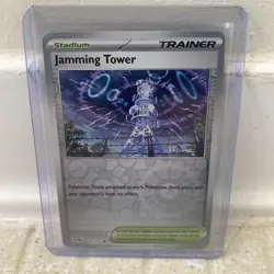 Jamming Tower - 153/167 - Twilight Masquerade Pokemon 2024 - Image 1