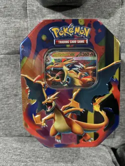 (4) Pokemon TCG Mega Charizard X & Y Tins Brand New & Sealed Lot Of 4 - Image 3