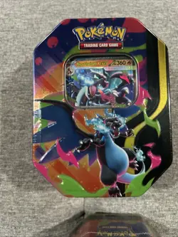 (4) Pokemon TCG Mega Charizard X & Y Tins Brand New & Sealed Lot Of 4 - Image 5