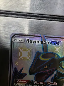 Pokemon Rayquaza GX 177A/168 Alternate Art Promo Holo Dragon Break Tempest GX - Image 5