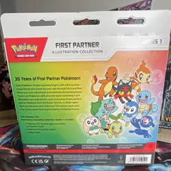 Pokemon TCG First Partner Illustration Collection Series 1 Promo Box 2021 Engli… - Image 2