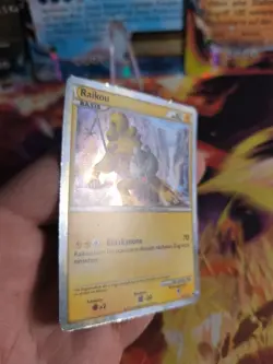 Pokemon Karte Card Raikou Hgss Black Star Promo Heartgold Soulsilver Holo Exc+ - Image 3