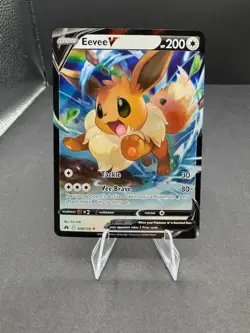 Eevee V 108/159 Ultra Rare Pokemon Crown Zenith NM - Image 1
