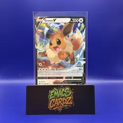 Eevee V 108/159 Crown Zenith Basic 200HP Ultra Rare Holo Pokemon TCG English - Image 1