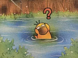 Pokemon Wotc Black Star Promo # 20 Psyduck,,not played - Image 4