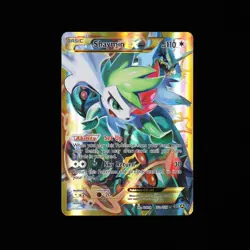 Pokemon TCG Shaymin EX 77a/108 Alternate Full Art Gold XY Roaring Skies 2017 - Image 3
