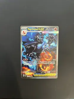Mega Charizard X ex 125/094 SIR ME02: Phantasmal Flames English Pokemon TCG - Image 1