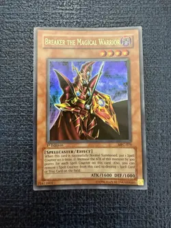 Yugioh Breaker the Magical Warrior MFC-071 ULTRA RARE 1st Edition Lightly Played - Image 1