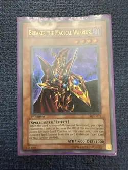 Yugioh Breaker the Magical Warrior MFC-071 ULTRA RARE 1st Edition Lightly Played - Image 2