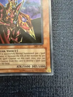 Yugioh Breaker the Magical Warrior MFC-071 ULTRA RARE 1st Edition Lightly Played - Image 4
