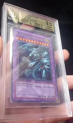 YuGiOh! TCG Blue-Eyes Ultimate Dragon JMP-EN005 UR Promo Rare - BGS 9.5 GEM Mint - Image 5