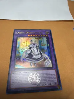 Yugioh Lady’s Dragonmaid BLMM-EN049 Emblazoned Ultra Rare 1st Ed NM w/Tracking - Image 1