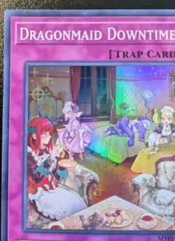 Dragonmaid Downtime MYFI-EN026 1st Edition Super Rare Mystic Fighters Yu-Gi-Oh! - Image 2
