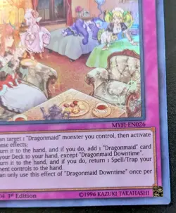 Dragonmaid Downtime MYFI-EN026 1st Edition Super Rare Mystic Fighters Yu-Gi-Oh! - Image 5
