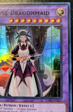 House Dragonmaid RA03-EN037 1st Ed. Super Rare Quarter Century Bonanza Yu-Gi-Oh! - Image 3
