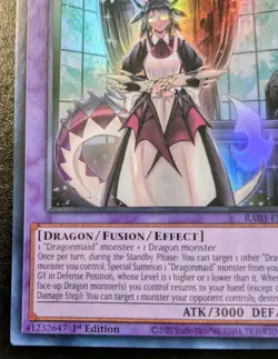 House Dragonmaid RA03-EN037 1st Ed. Super Rare Quarter Century Bonanza Yu-Gi-Oh! - Image 4